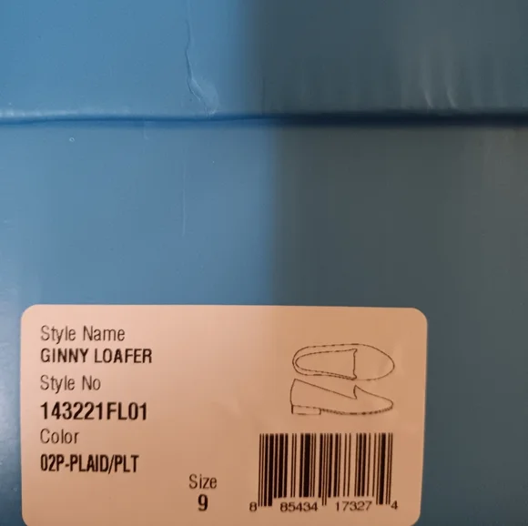 new in box plaid loafers jack rogers - Picture 7 of 7